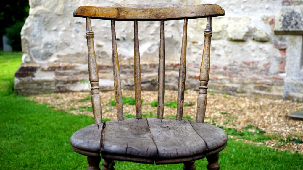 an old chair